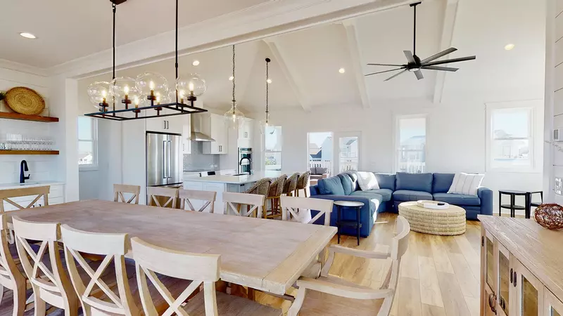 dining area at rental