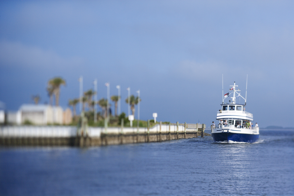 boat on water