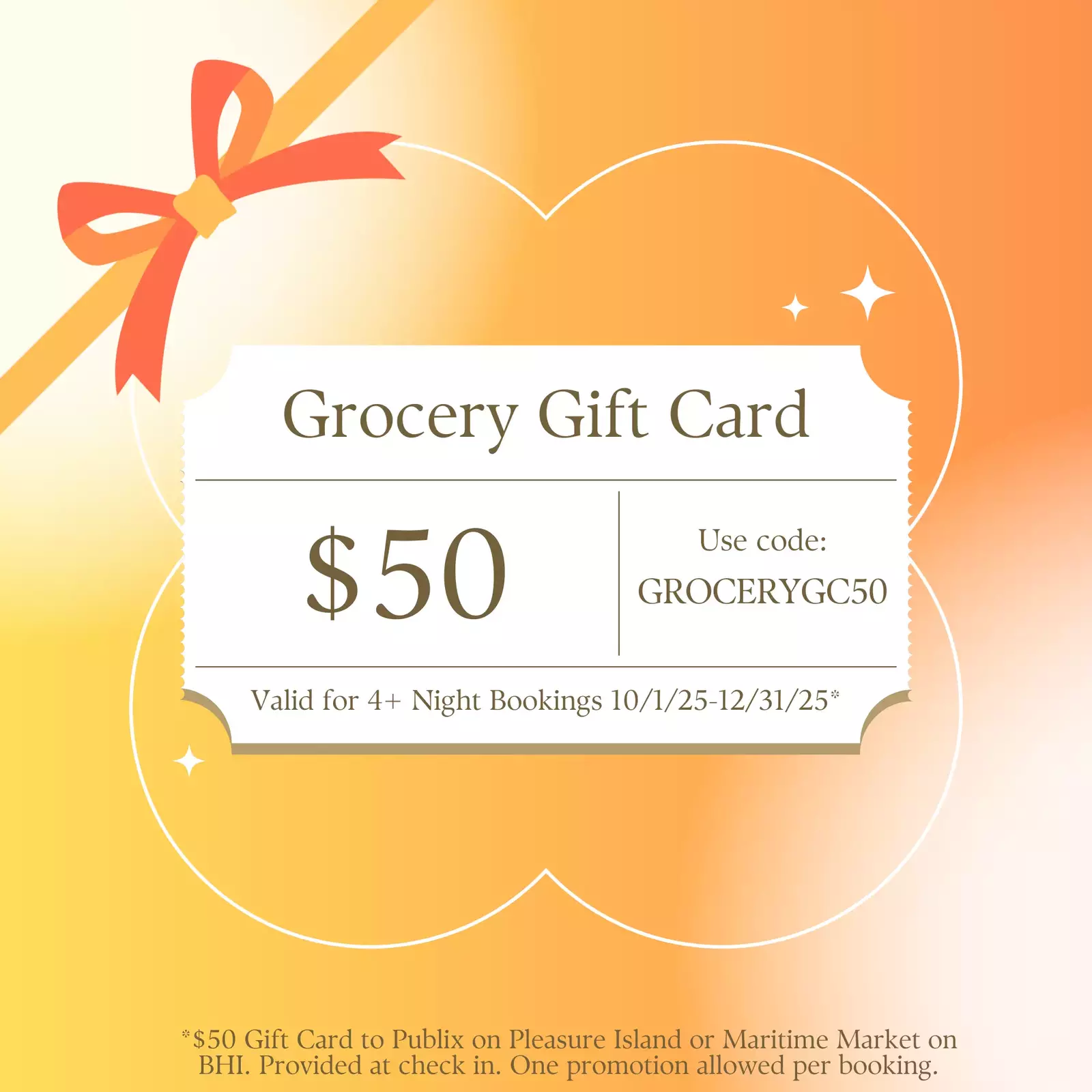 $50 Grocery Gift Card