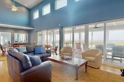 You won't want to leave this inviting living area