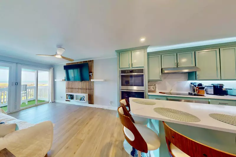 Dining/Kitchen/Living area