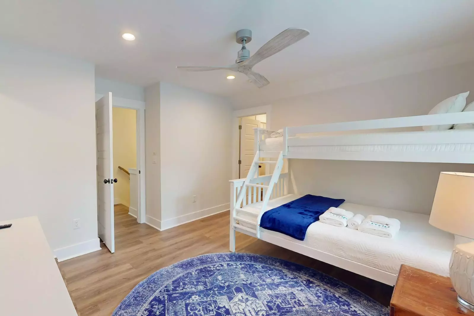 The bunk room also leads to the bunk bonus area