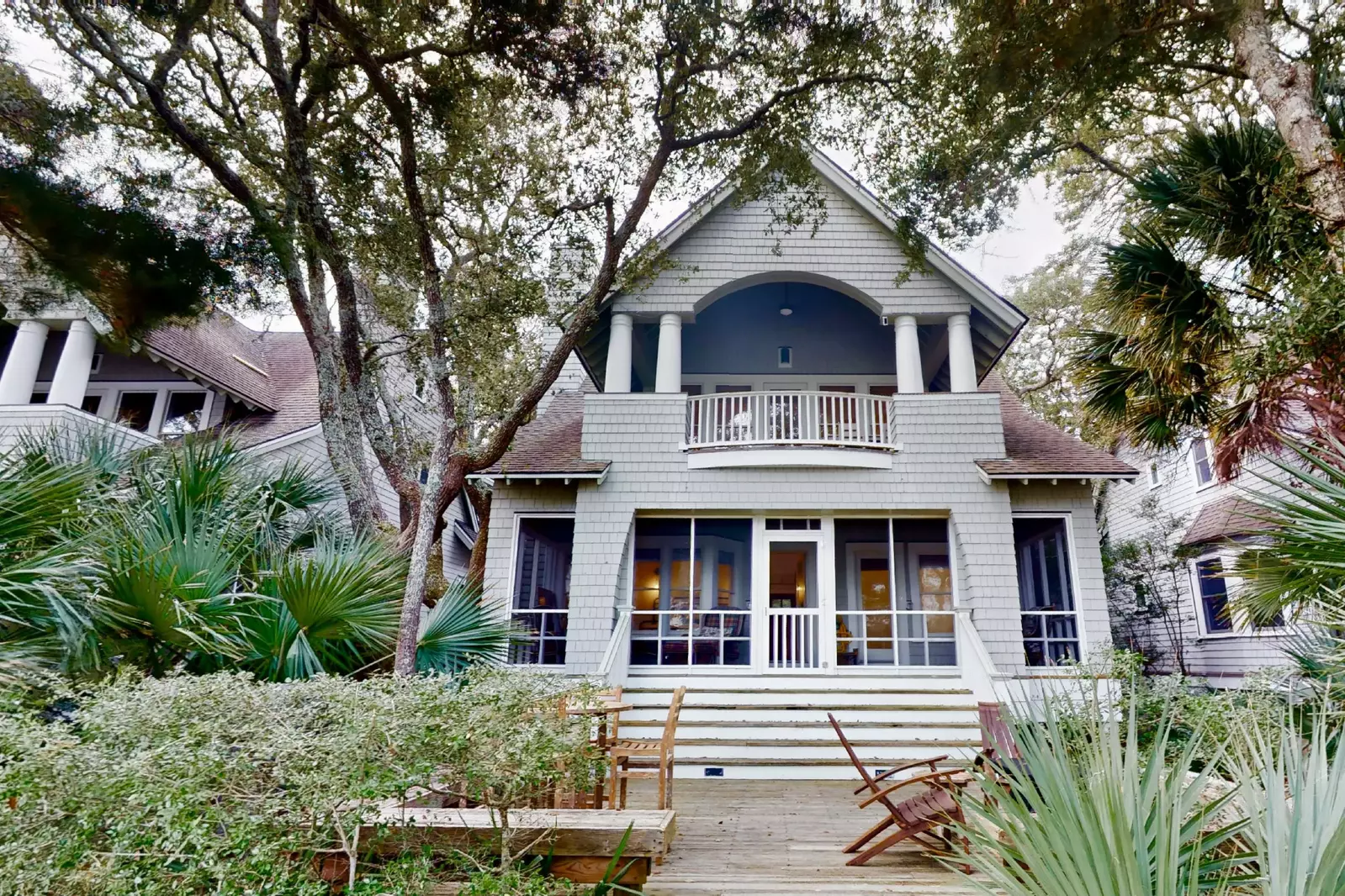 This house, located in Keeper's Landing, has beautiful water views from both the decks and screened patio