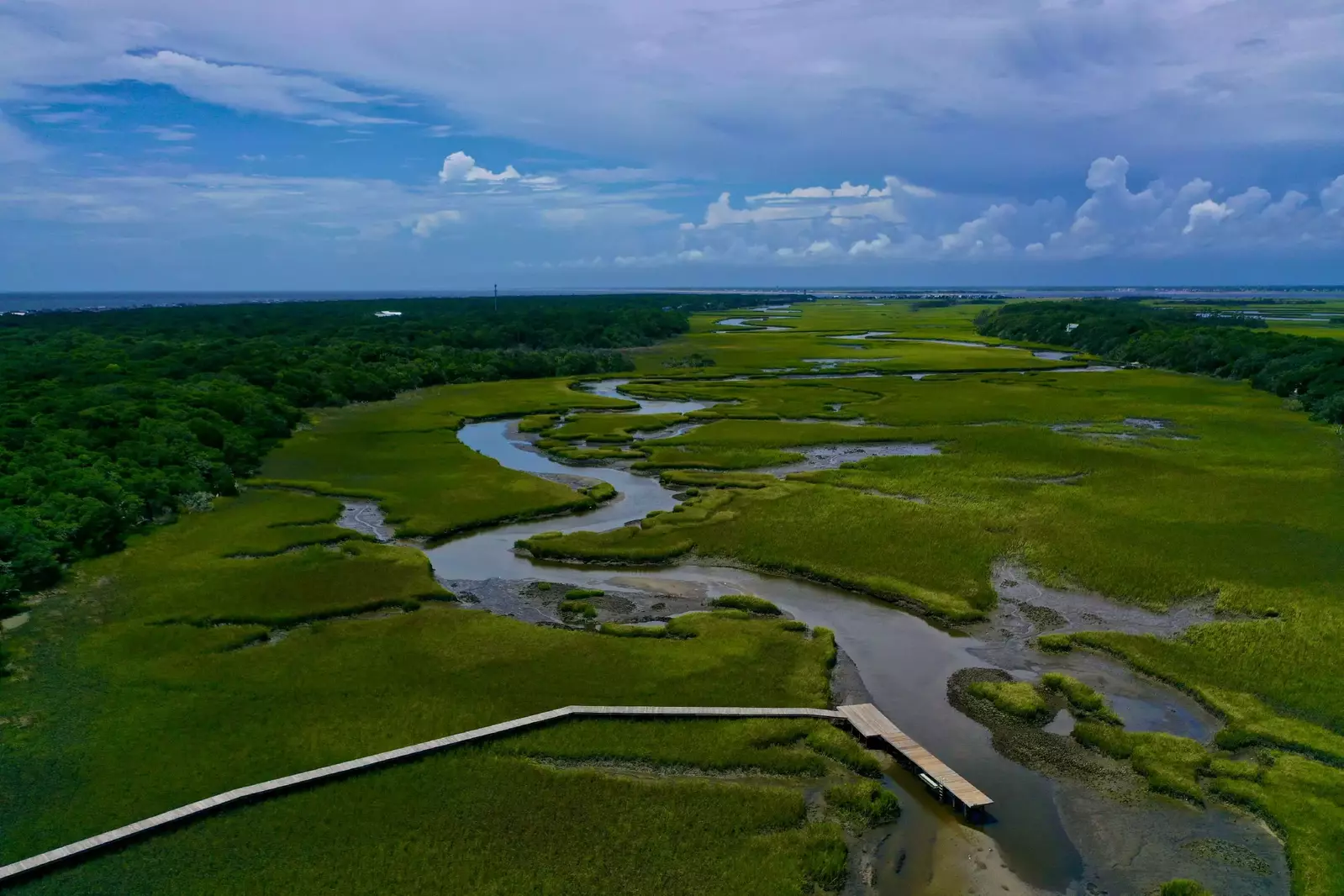 Walk out and enjoy the beauty of the marsh