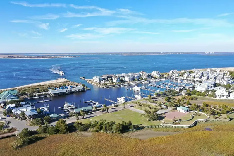 Here is where your vacation begins as you enter the Bald Head Island Marina