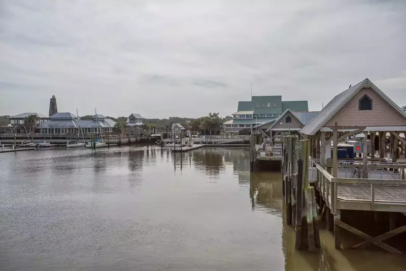 The beach awaits you as you arrive at Bald Head Island