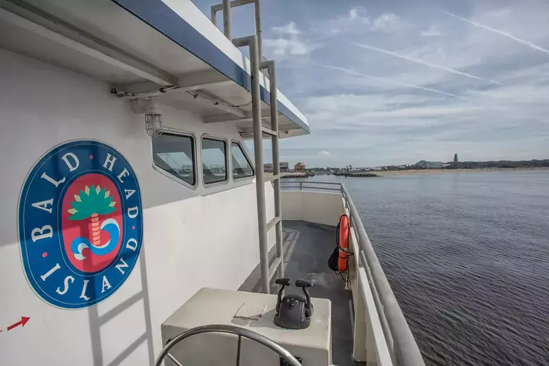 Enjoy a comfortable and fun-filled ride on the ferry.