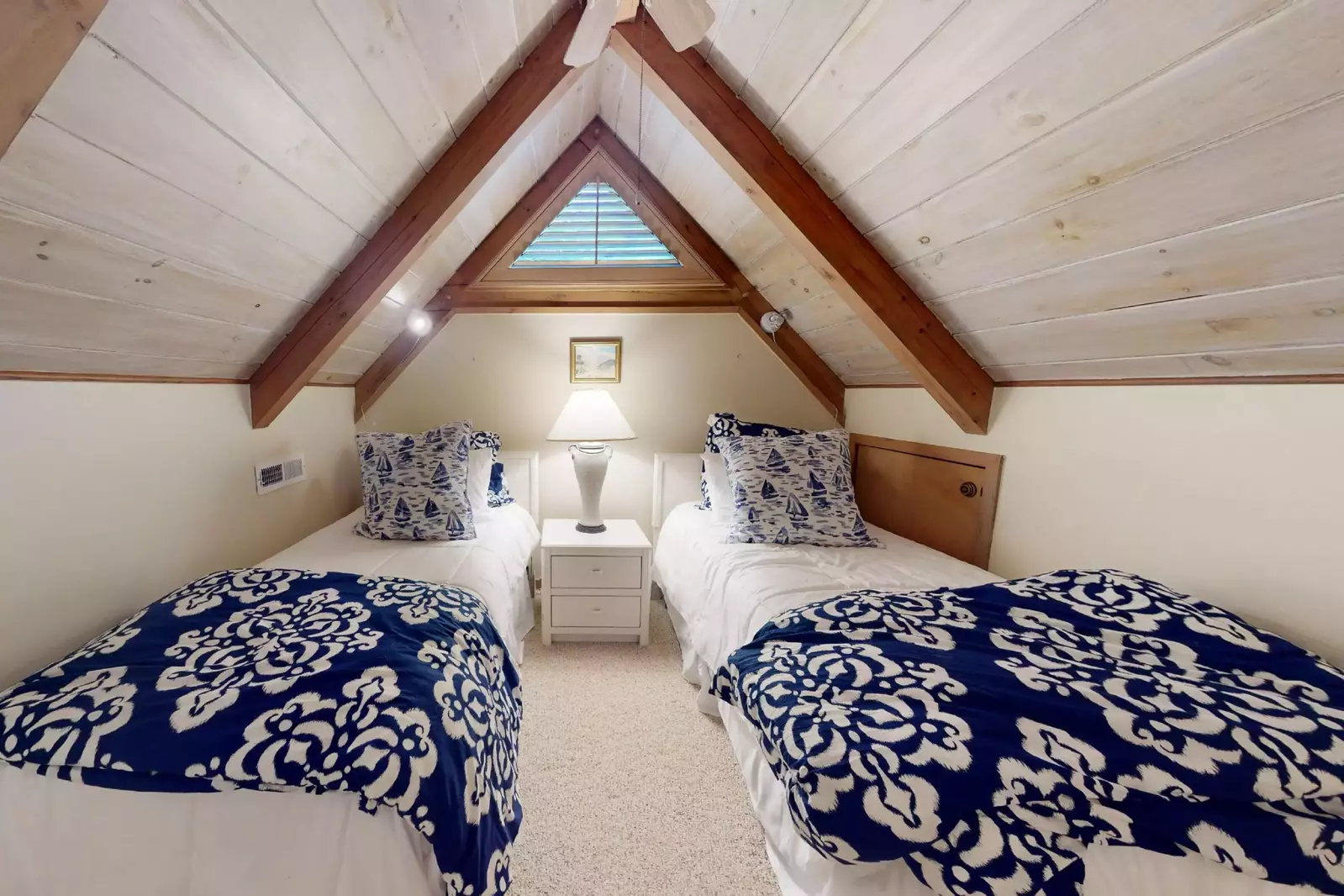 The loft has an additional two twin beds
