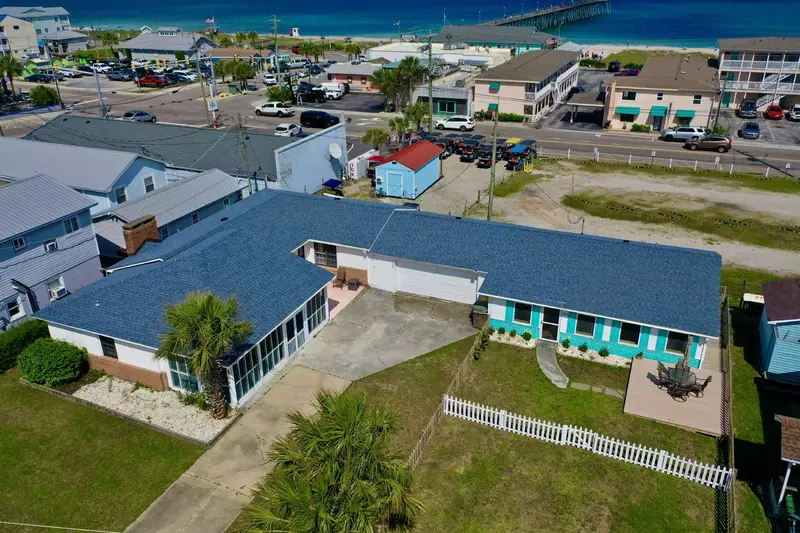 Looking for more space? Lorraine's Beach Cottage on the other side of the garage is also available for rent