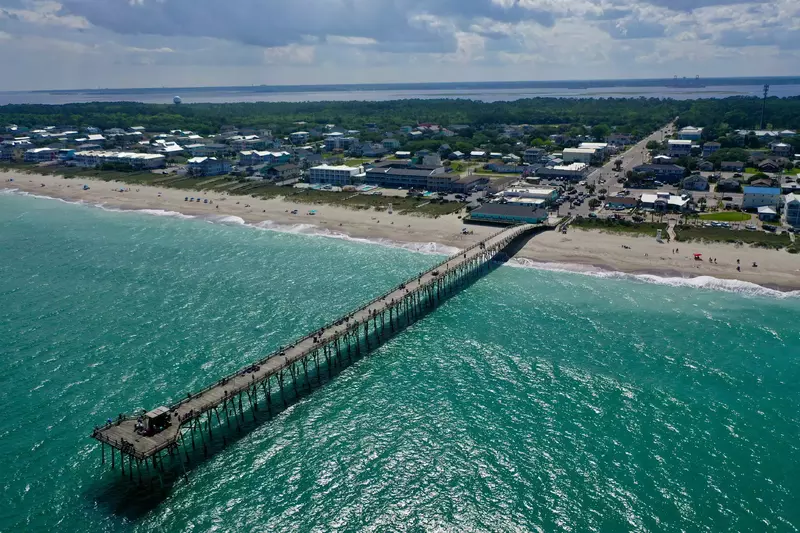 Go fishing nearby on the Kure Beach Pier
