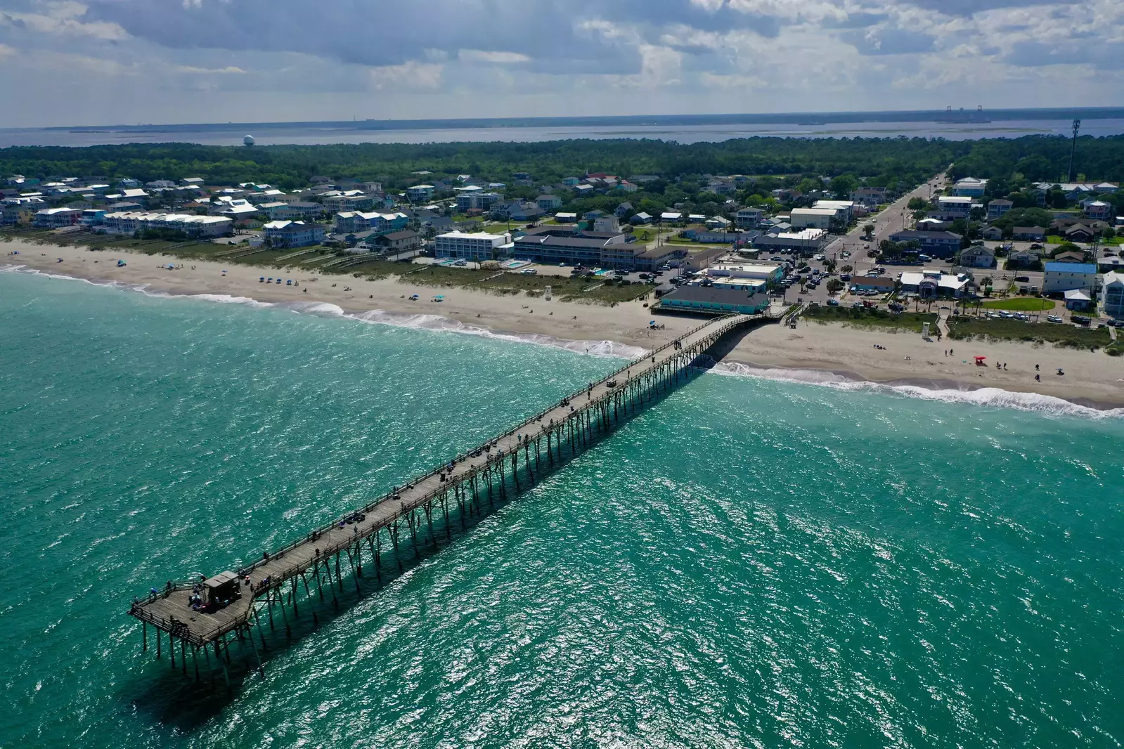 Go fishing nearby on the Kure Beach Pier