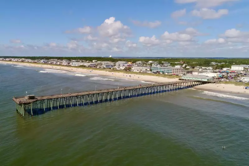 The pier is a great place to hook a fish or view the sunrise!