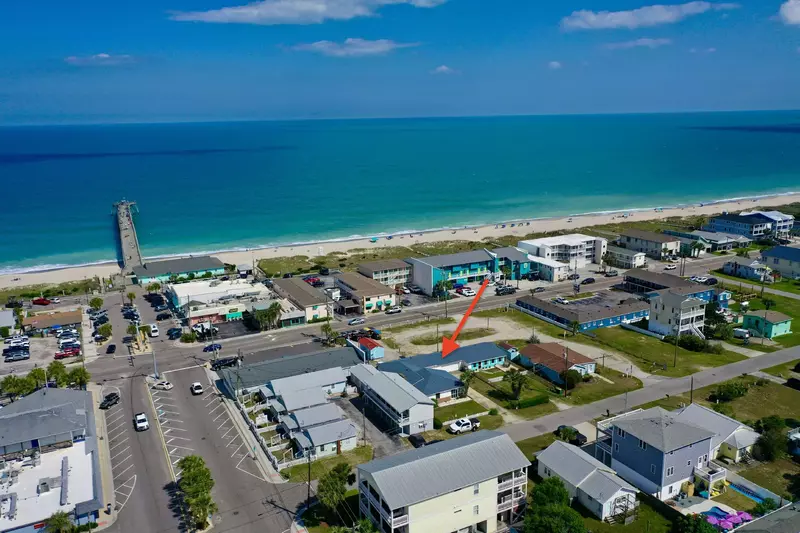Conveniently located 1 block from the ocean and Kure Beach Pier