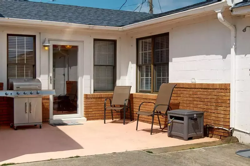 Sit and relax while your food is grilling!