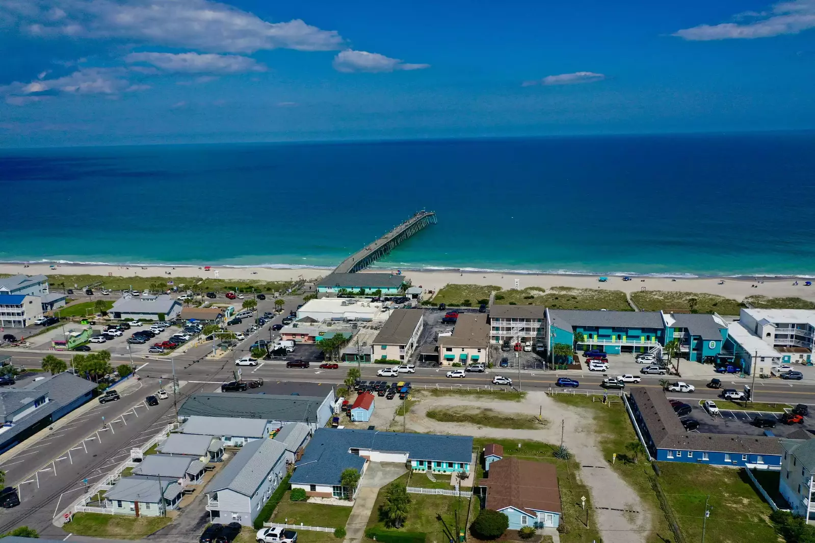 Lorraine's is less than a block from downtown Kure Beach