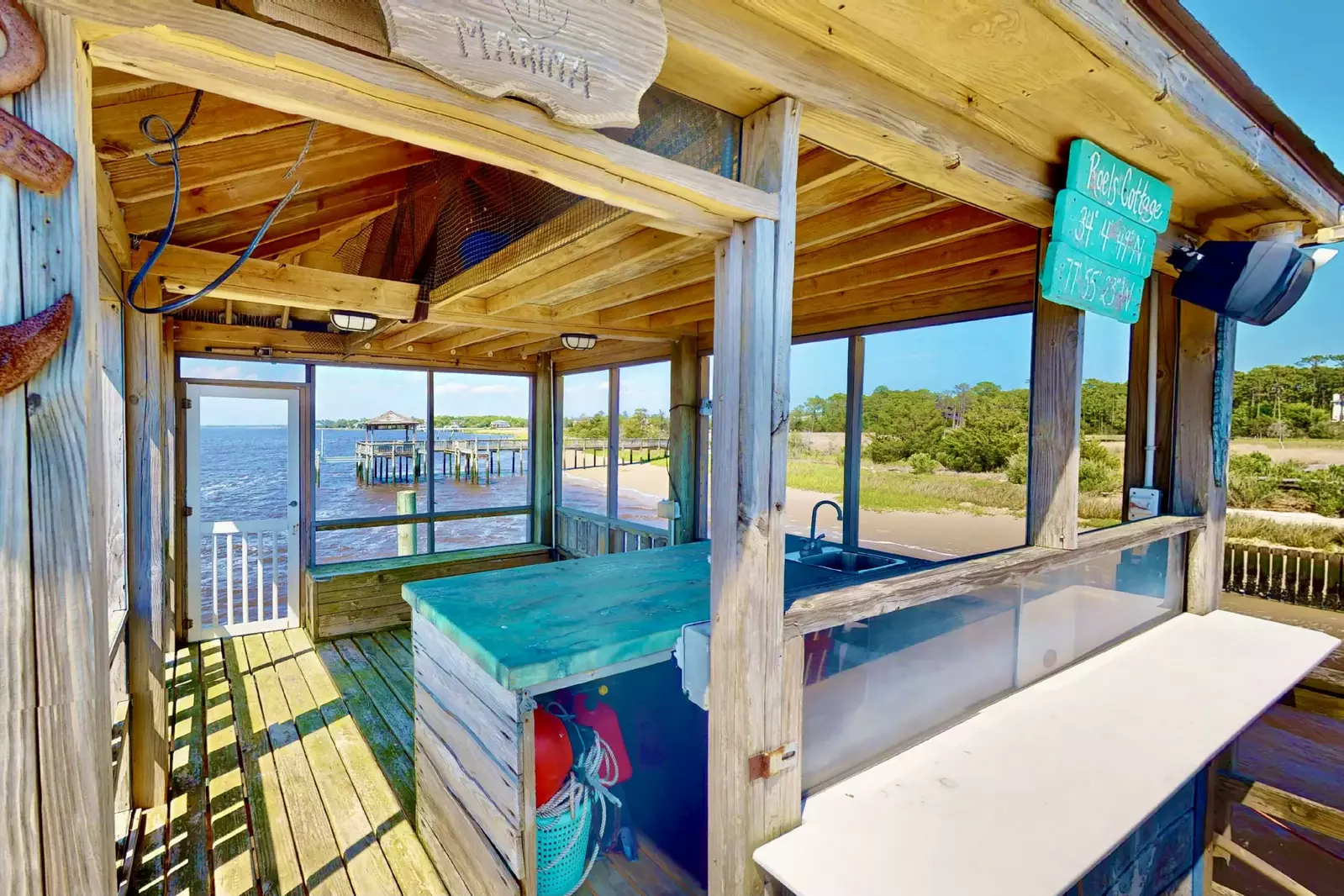 Prep your fresh catches here!