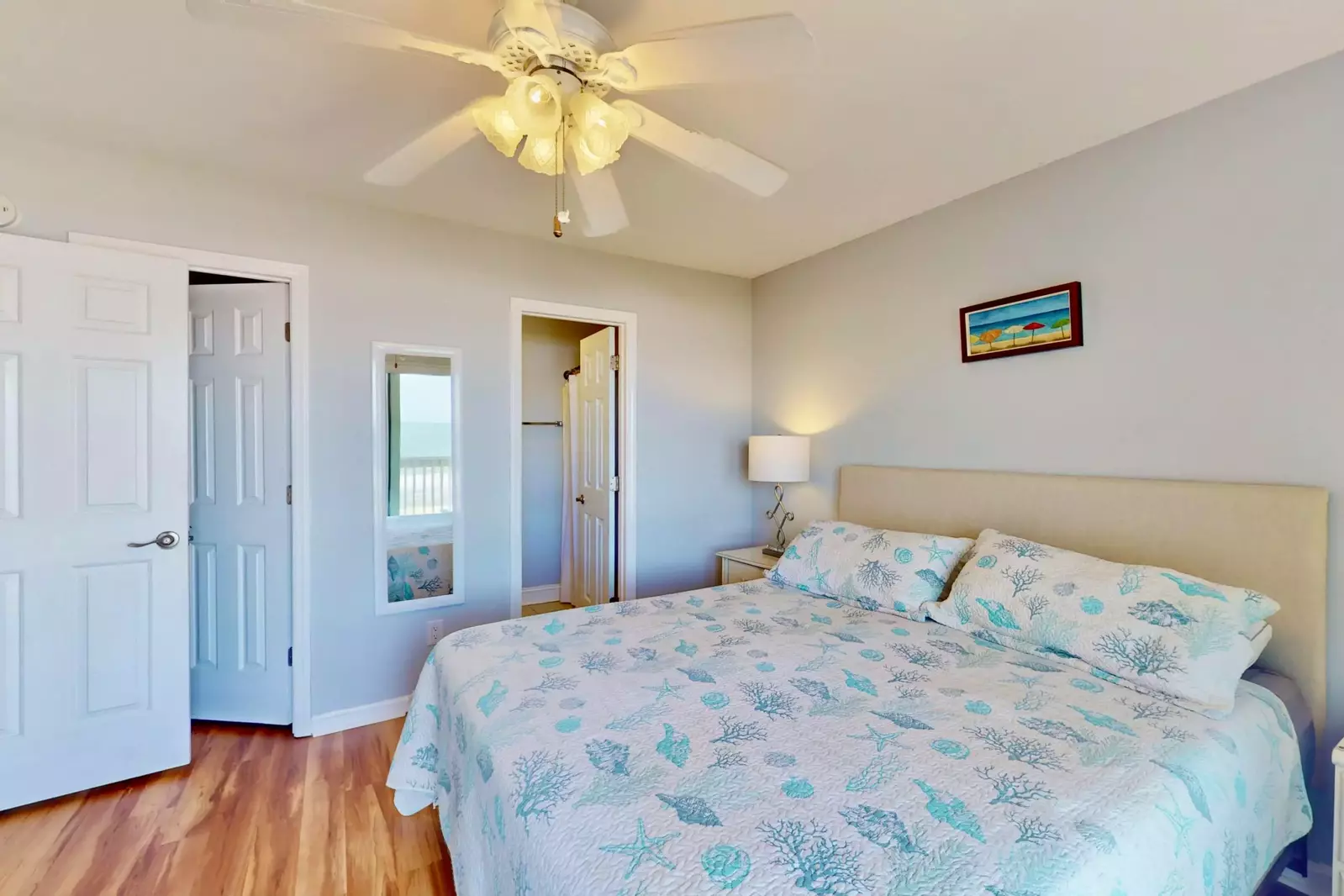 Master has an attached full bathroom