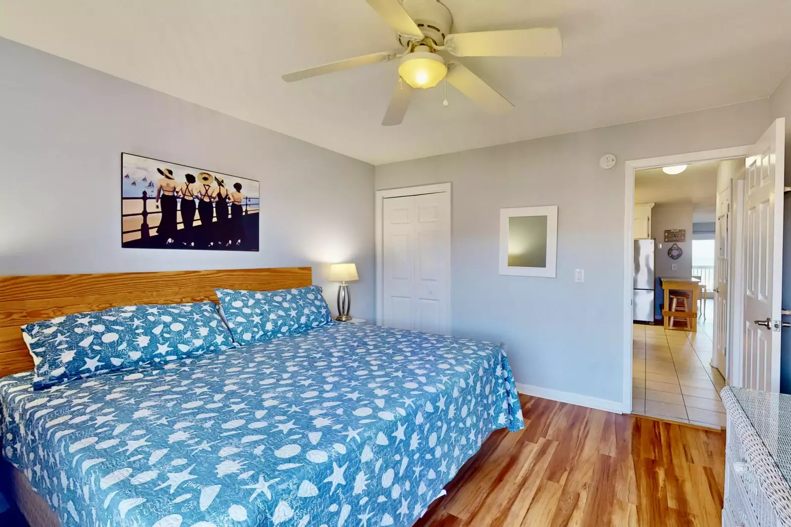 Third bedroom also features a king bed