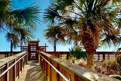 Private beach access just steps from your door!