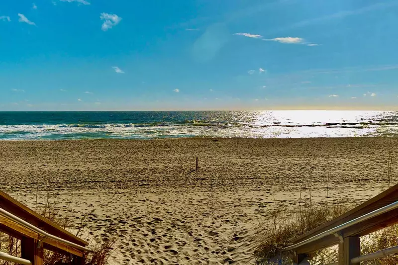 Plenty of sun and sand near this condo