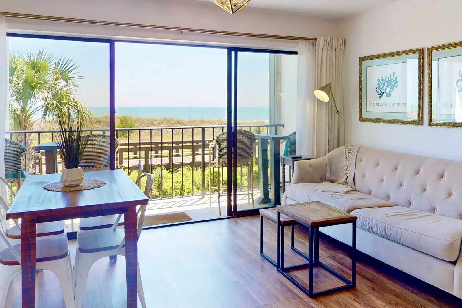 Open concept main living space