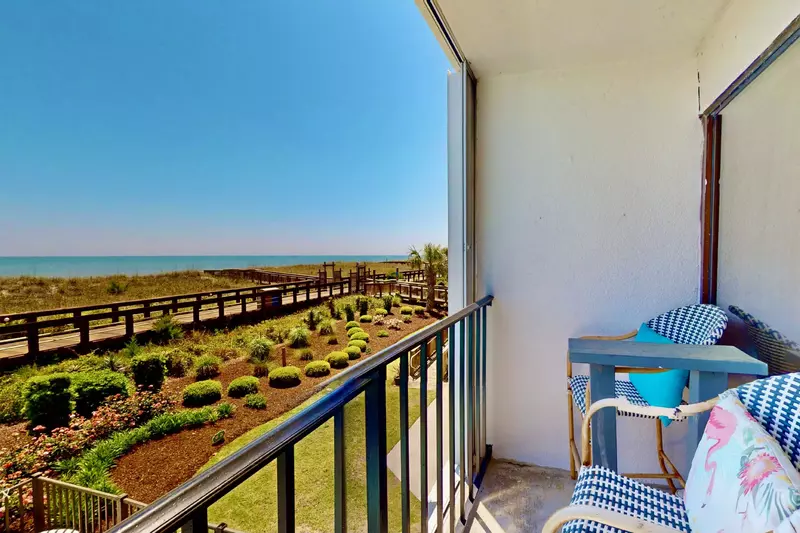 Stunning view from the balcony