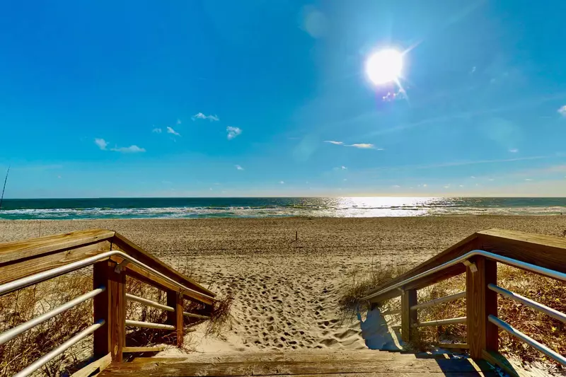 Quick and easy beach access