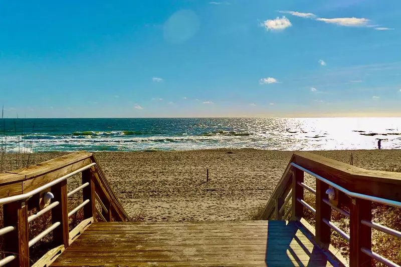 Beach access just steps from your door!