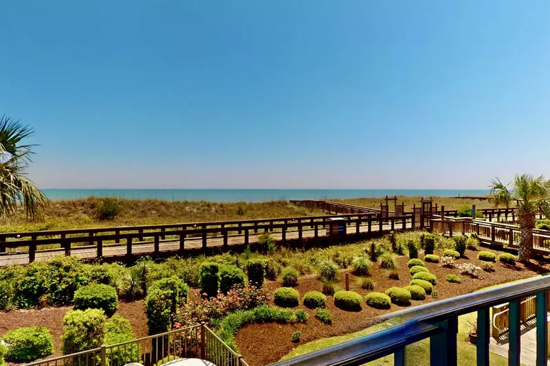 The Carolina Beach Boardwalk is steps from your door