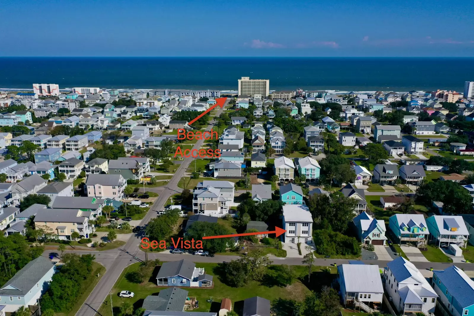 Walkable to beach access