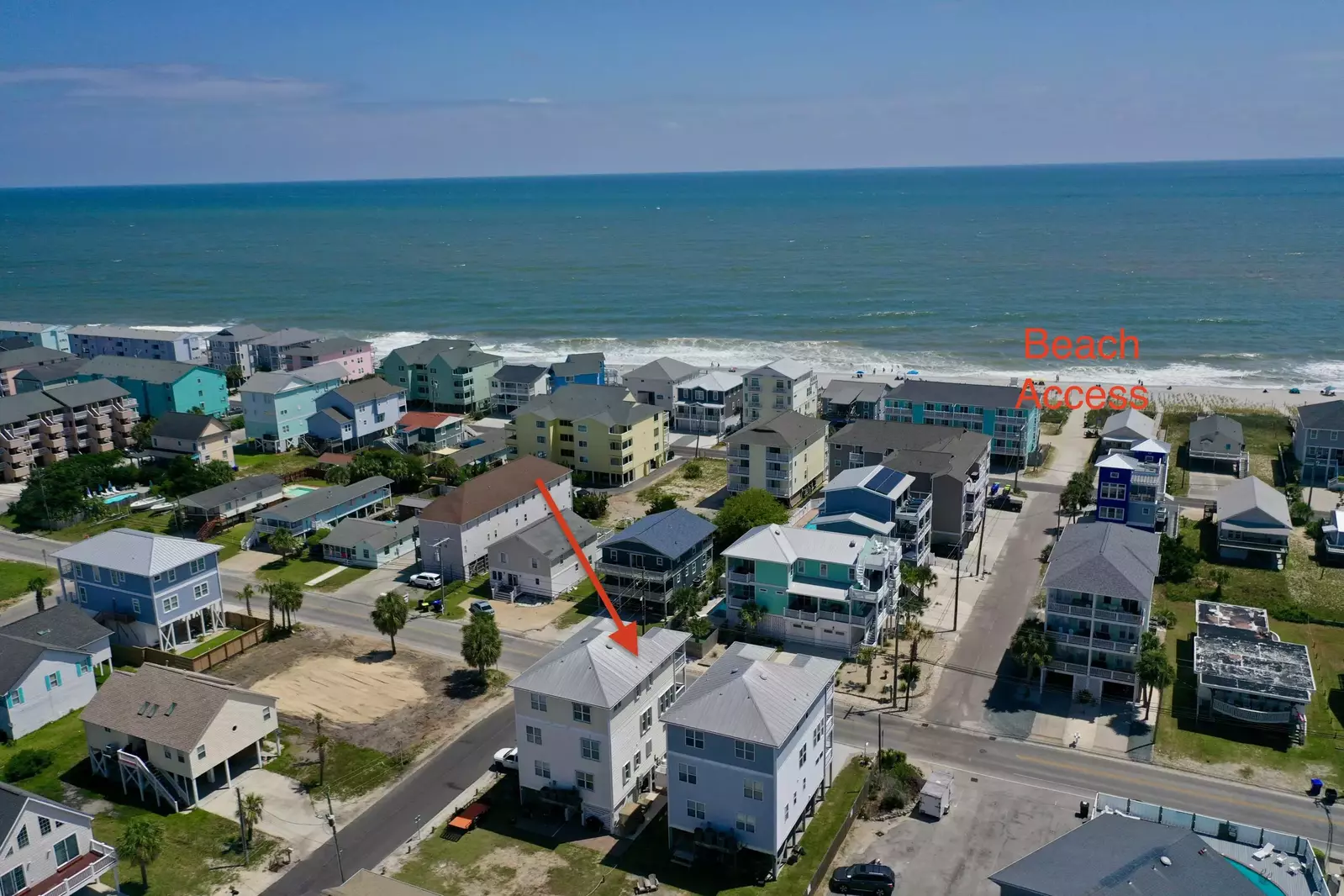 Easy access to the beach