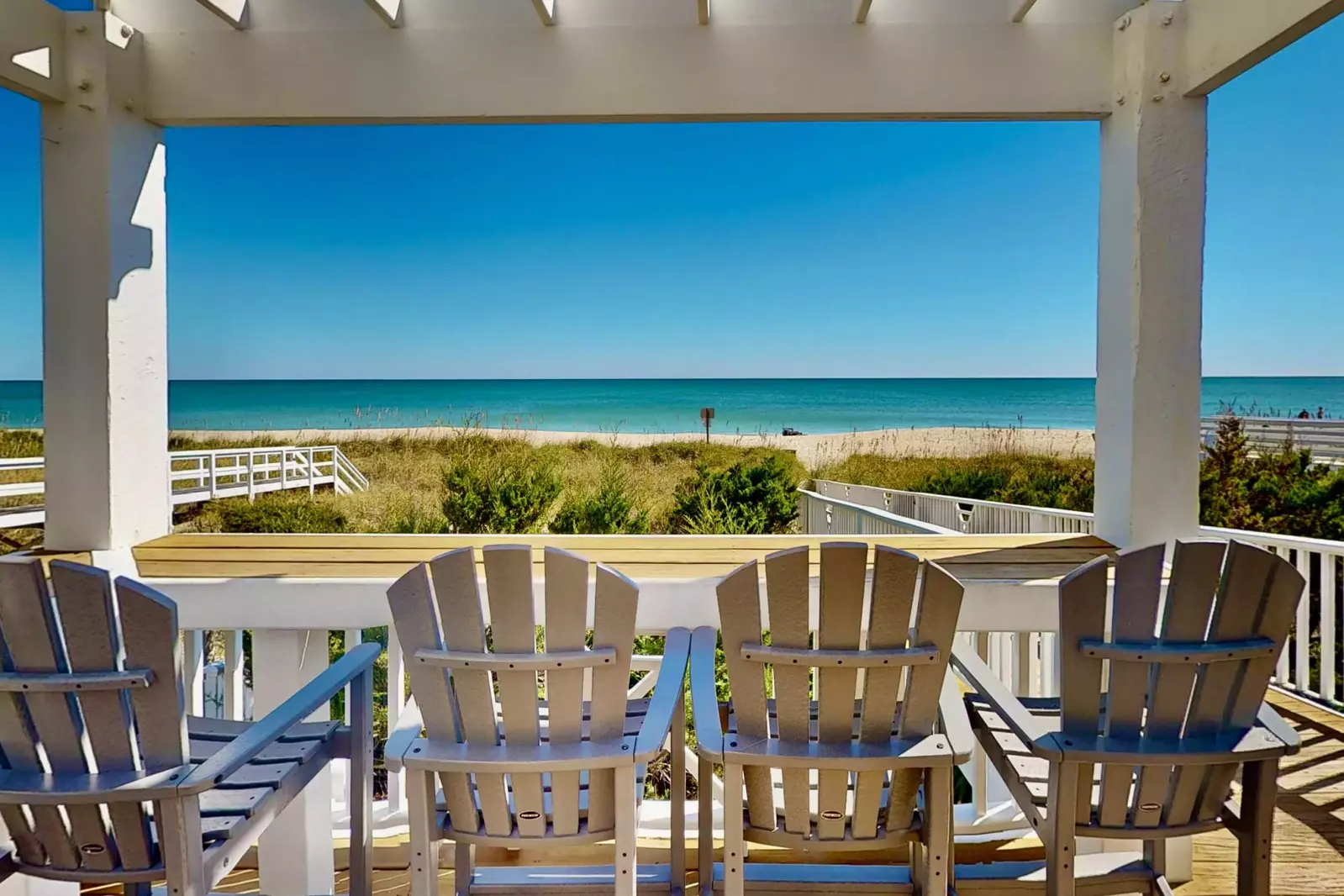 SeaWatch community beach access. Watch sunrises/sunsets from this awesome seating area!