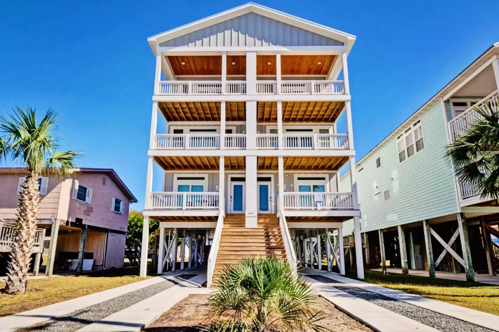 Blue Oasis is one of the top vacation homes located on Carolina Beach's North End.