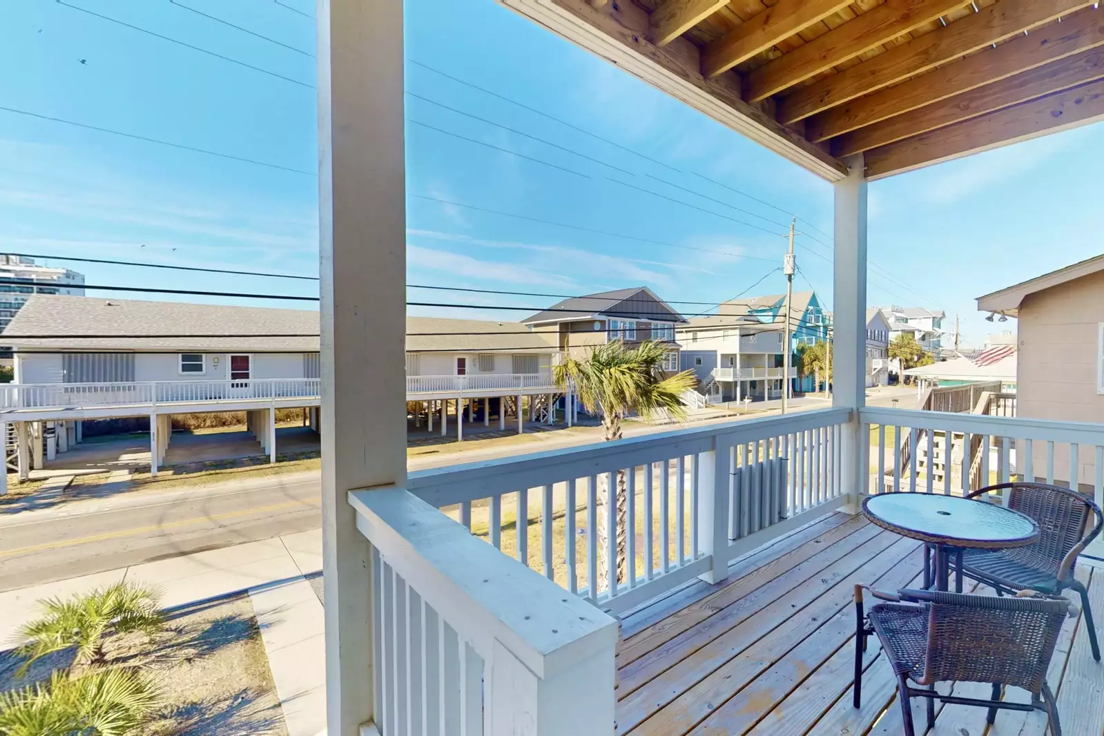 View from one of the 6 balconies
