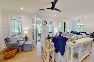 The Great Room has plenty of seating with an open design