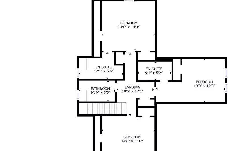 The 2nd floor has 3 full bathrooms the bunk room and 2nd and 3rd owner suites