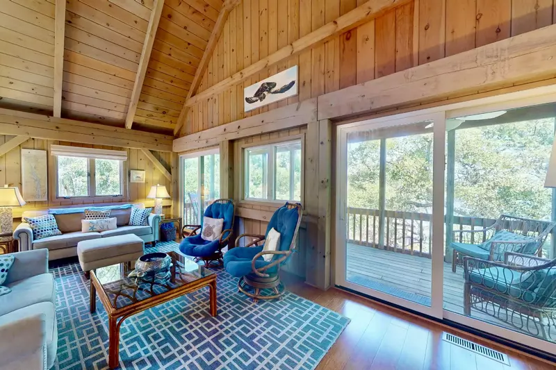 HappiNest has a rustic charm with modern conveniences that will leave you relaxed and recharged