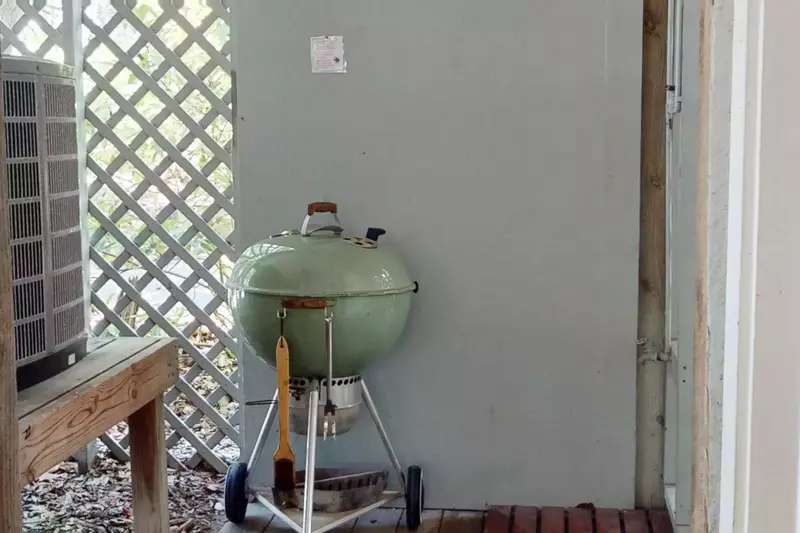 A charcoal grill for the grill master in your group