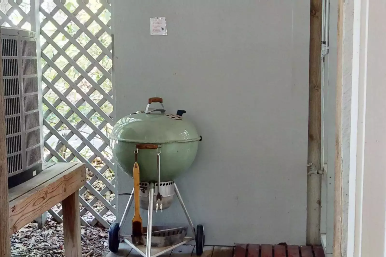 A charcoal grill for the grill master in your group