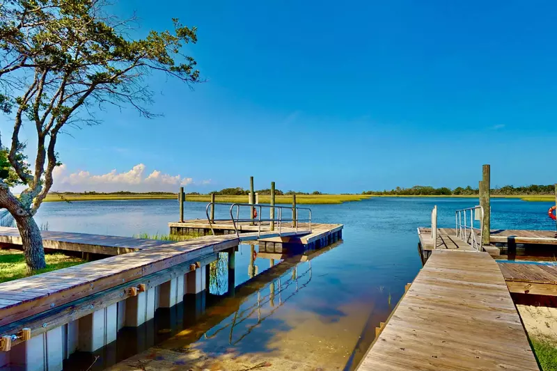 Steps to the water on beautiful Bald Head Island