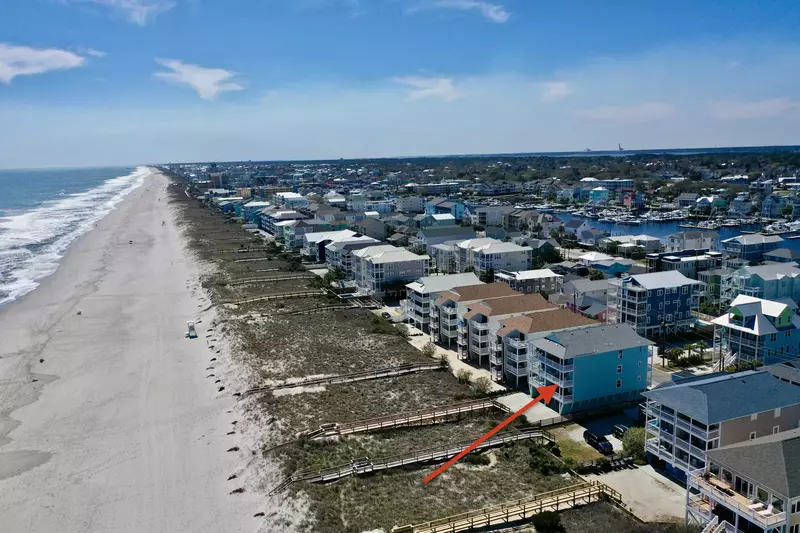 Conveniently located with private beach access