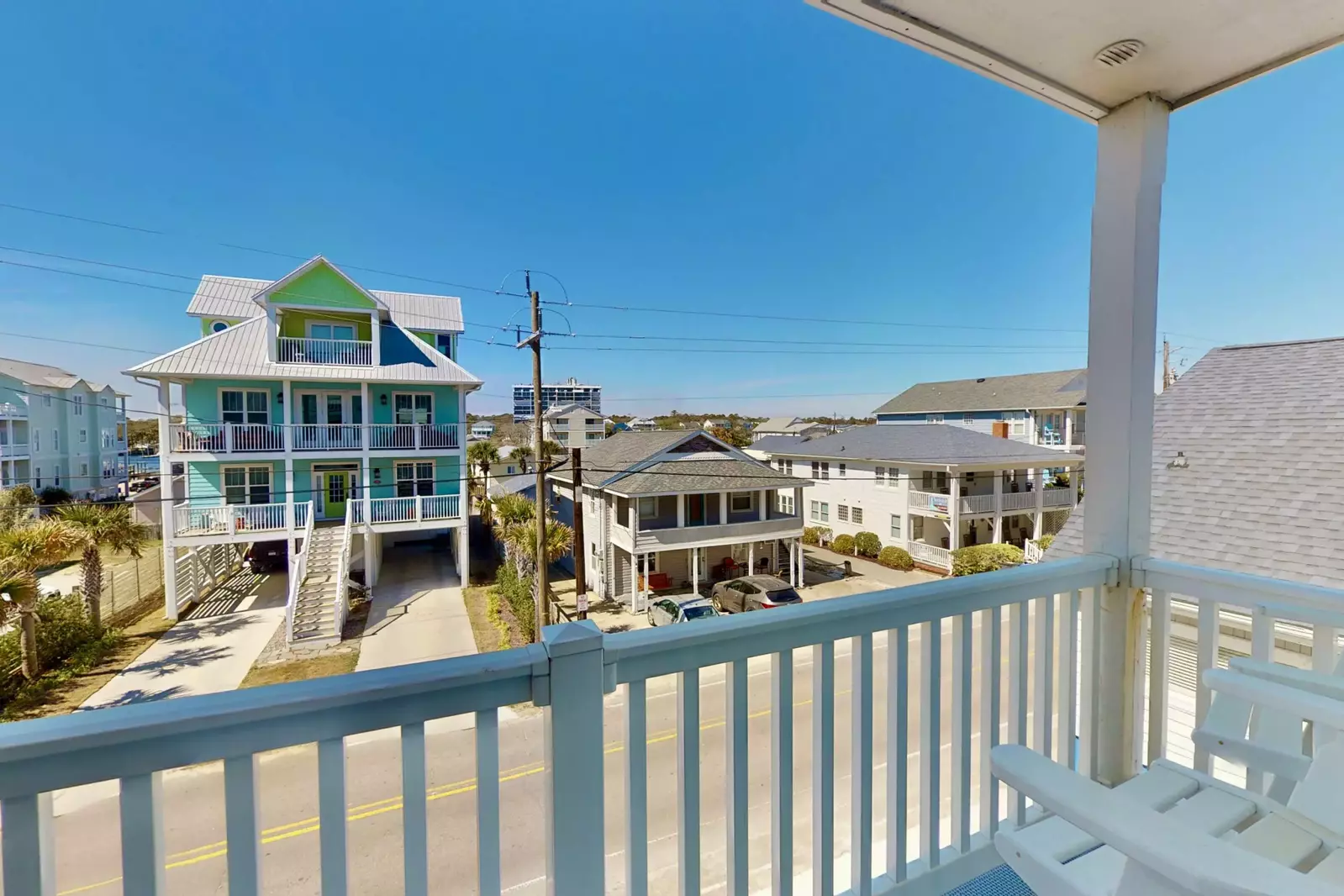 View from the back deck