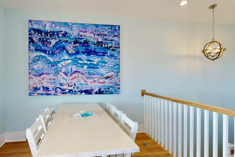 Enjoy a meal together in the dining area