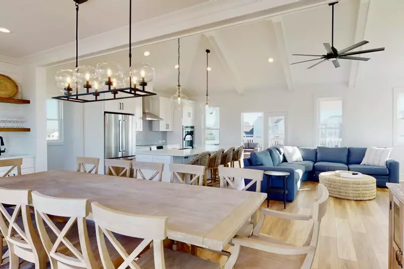 You will not feel cramped at Beach Bliss