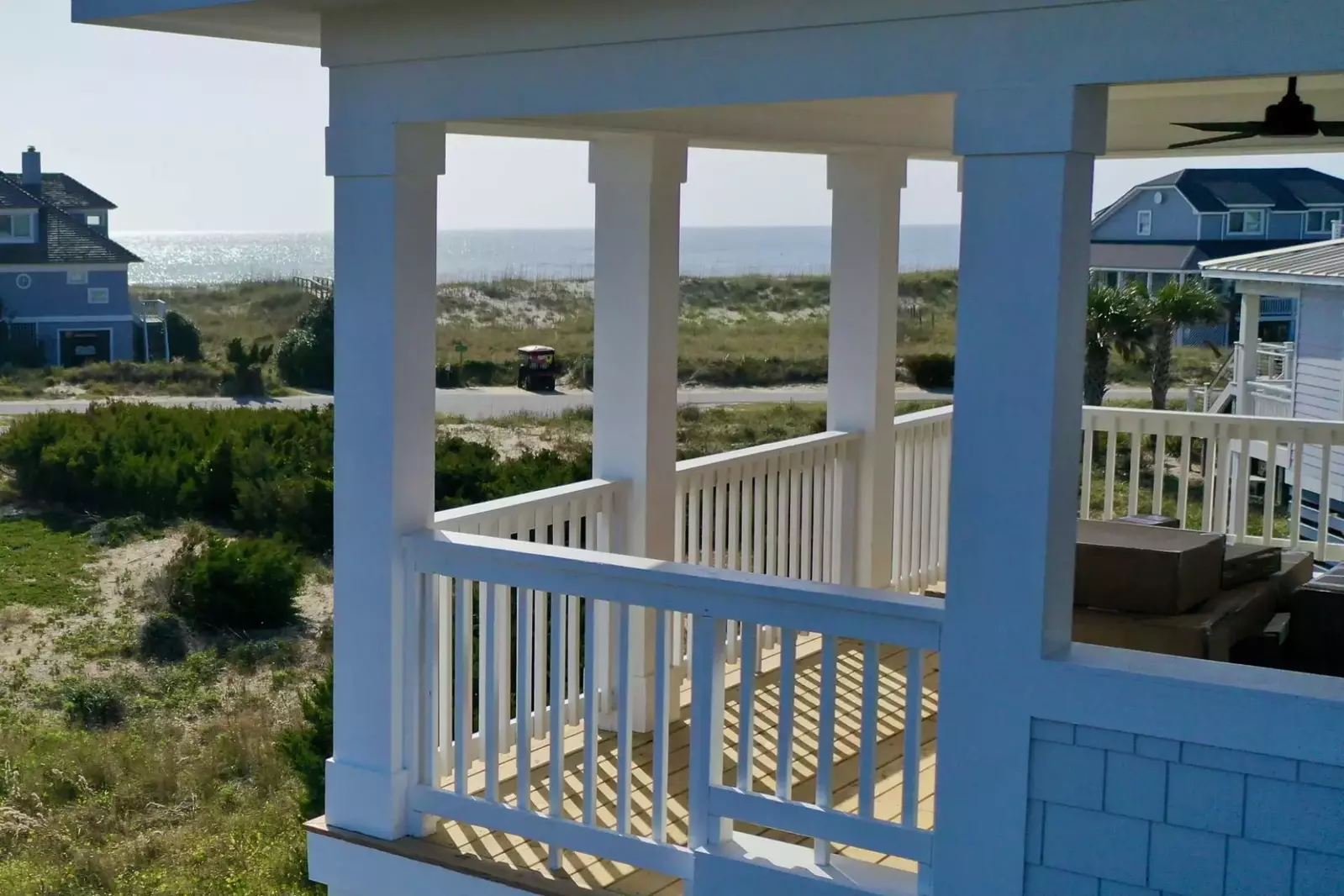 Back deck ocean views