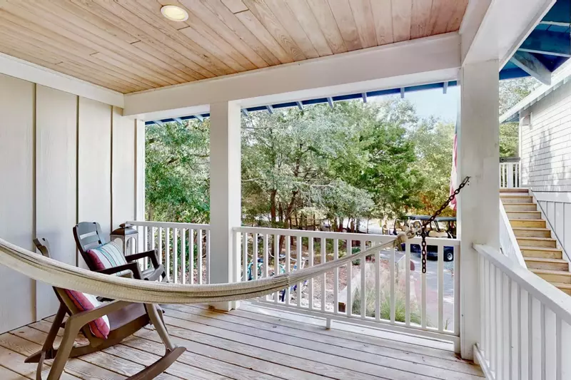 Relax in the hammock for the day