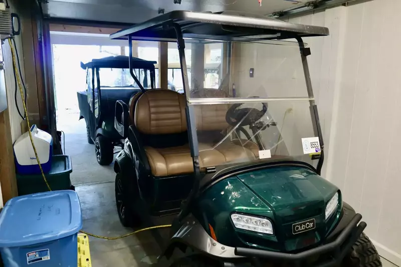 Both 4 passenger carts are in great shape, more than enough room for the entire group