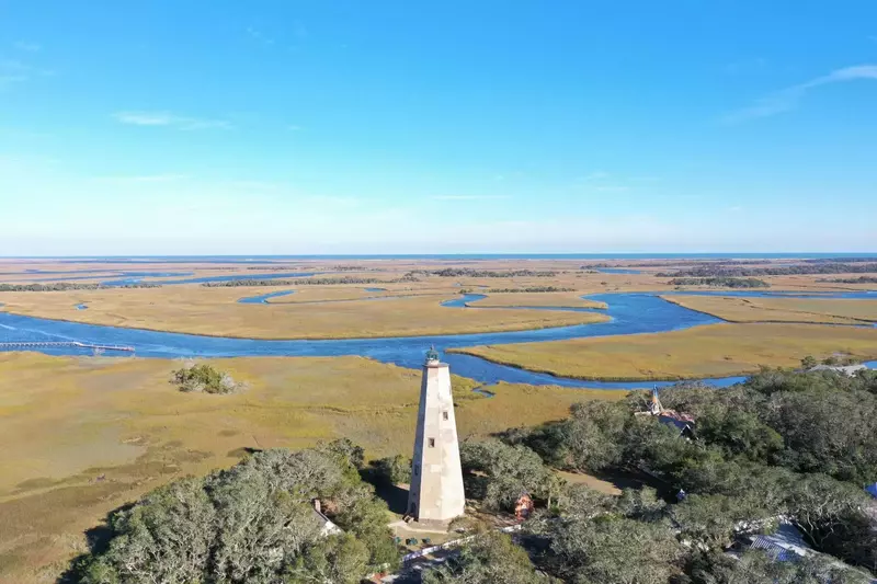 Enjoy Views of the Marsh when you climb to the top of Old Baldy