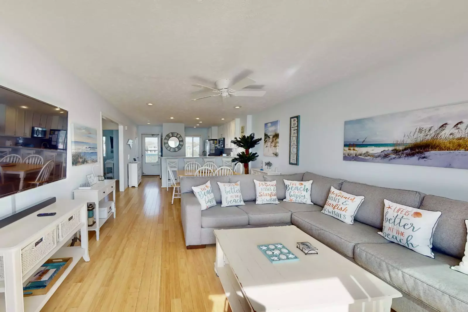 You will feel pure relaxation in the bright and stylish open floor plan