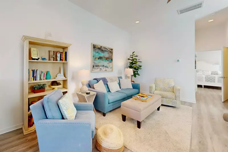 Plenty of seating in the main living area